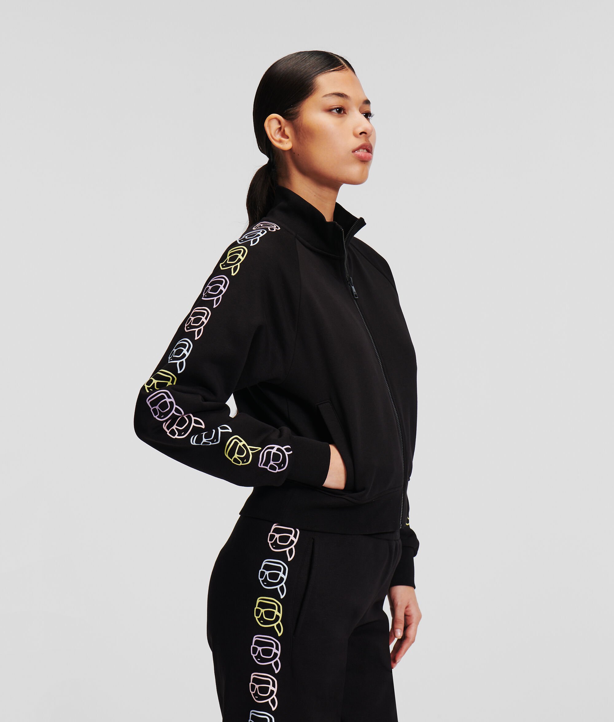 (image for) Expertly-Crafted K/Ikonik Outline Zip-Up Sweatshirt